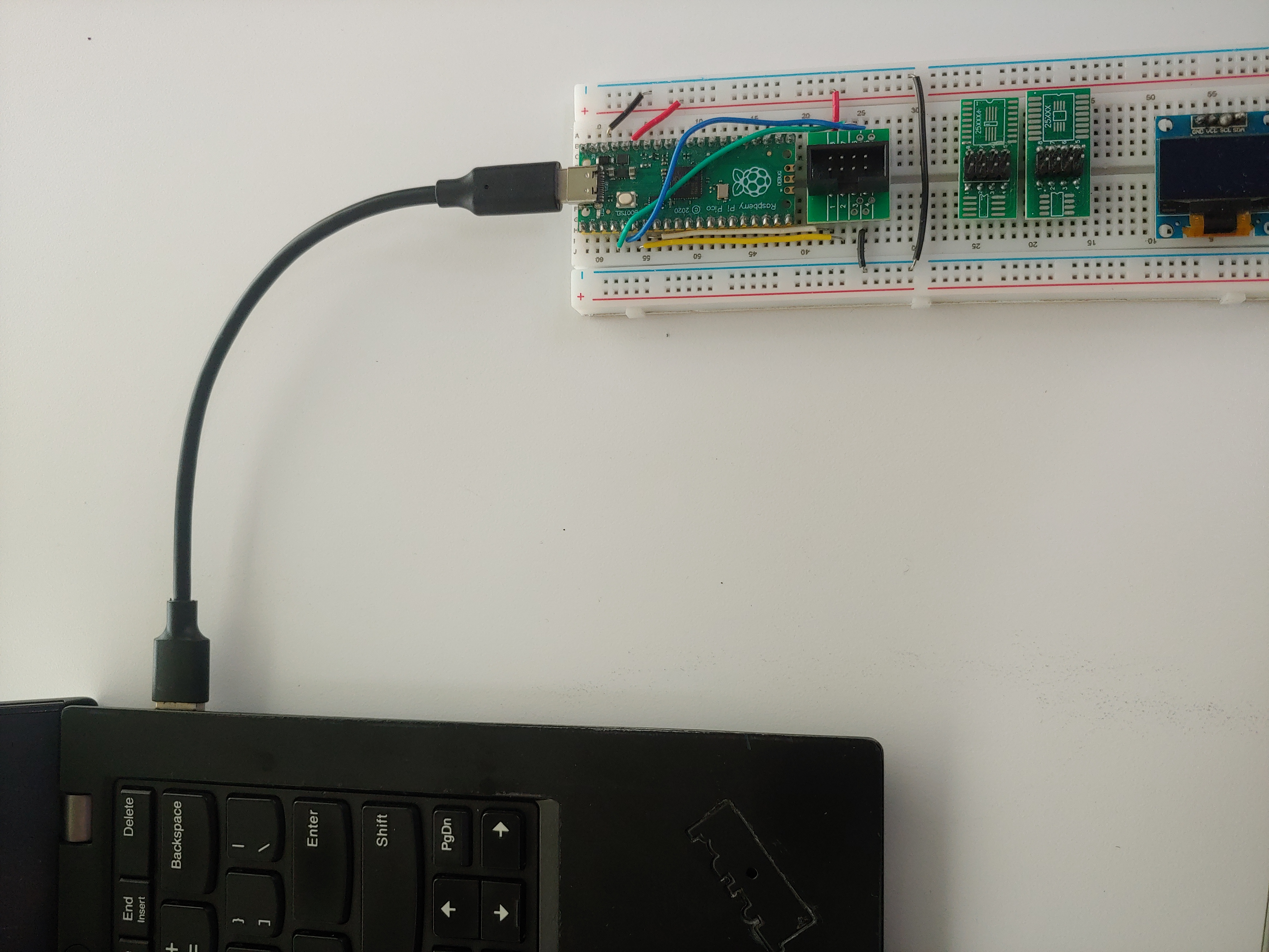 Connecting the Raspberry Pi Pico to the computer